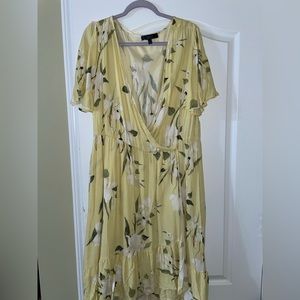 Yellow Dress with Flowers